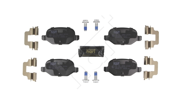 Ilustracja 261 782 HART klocki hamulcowe