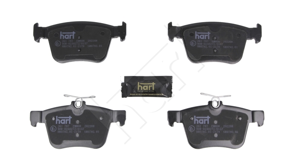 Ilustracja 261 787 HART klocki hamulcowe