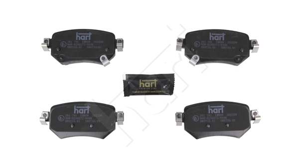 Ilustracja 261 791 HART klocki hamulcowe