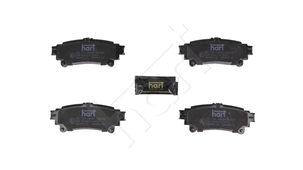 Ilustracja 261 792 HART klocki hamulcowe