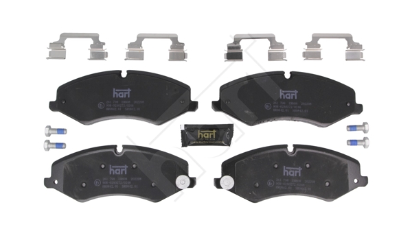 Ilustracja 261 798 HART klocki hamulcowe