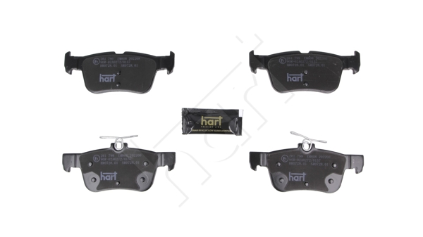 Ilustracja 261 799 HART klocki hamulcowe