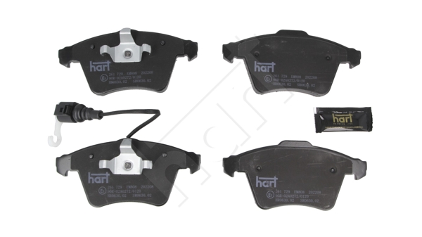 Ilustracja 261 729 HART klocki hamulcowe