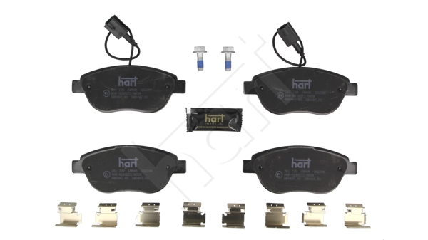 Ilustracja 261 730 HART klocki hamulcowe