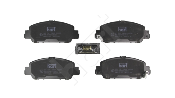 Ilustracja 261 736 HART klocki hamulcowe