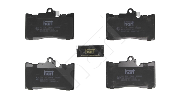 Ilustracja 261 738 HART klocki hamulcowe