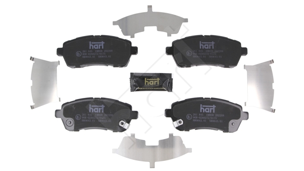 Ilustracja 261 845 HART klocki hamulcowe