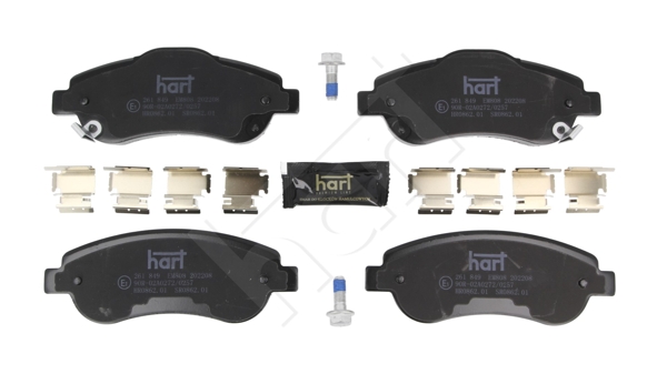 Ilustracja 261 849 HART klocki hamulcowe