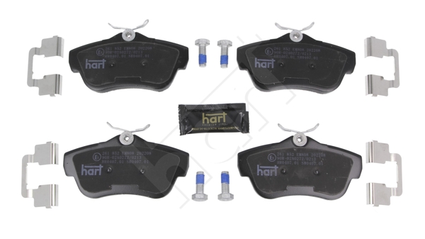 Ilustracja 261 852 HART klocki hamulcowe