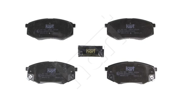 Ilustracja 261 853 HART klocki hamulcowe