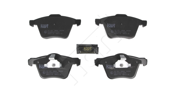 Ilustracja 261 855 HART klocki hamulcowe