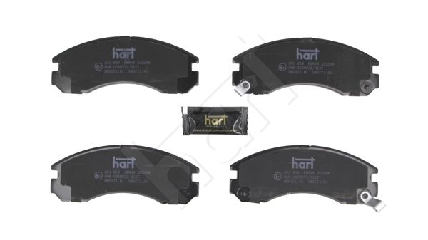 Ilustracja 261 859 HART klocki hamulcowe