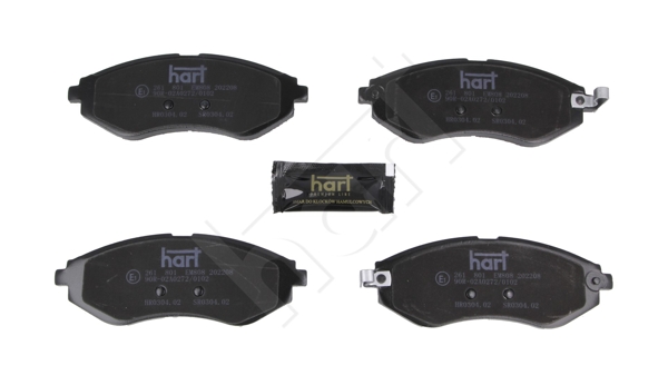 Ilustracja 261 801 HART klocki hamulcowe