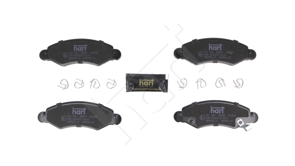 Ilustracja 261 803 HART klocki hamulcowe