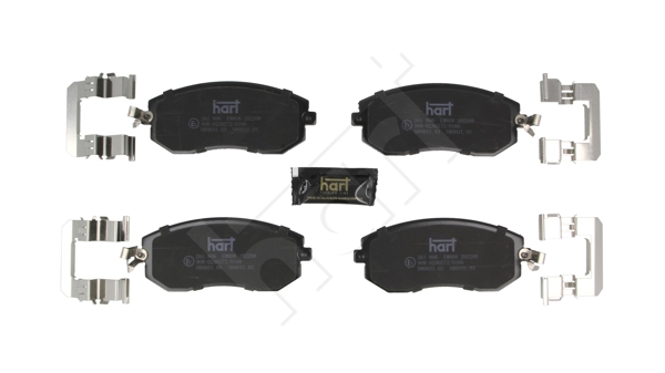 Ilustracja 261 806 HART klocki hamulcowe