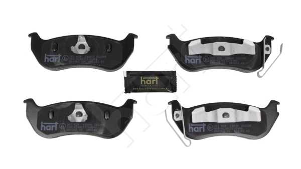 Ilustracja 261 828 HART klocki hamulcowe