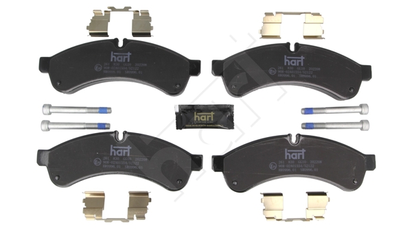 Ilustracja 261 830 HART klocki hamulcowe