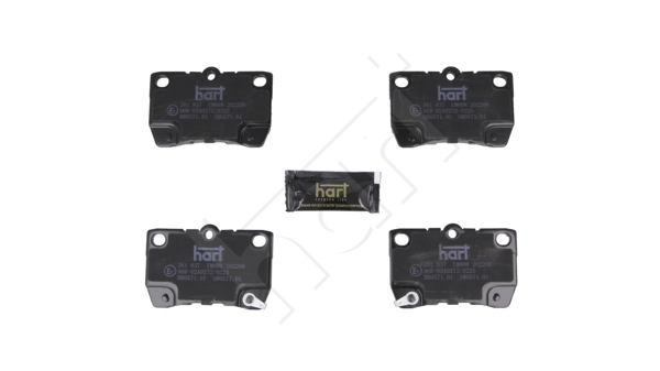 Ilustracja 261 837 HART klocki hamulcowe