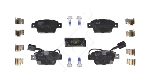 Ilustracja 261 839 HART klocki hamulcowe