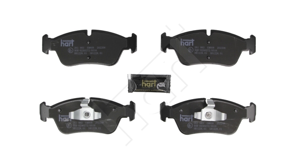 Ilustracja 261 983 HART klocki hamulcowe