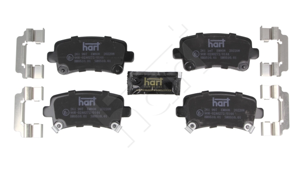 Ilustracja 261 997 HART klocki hamulcowe