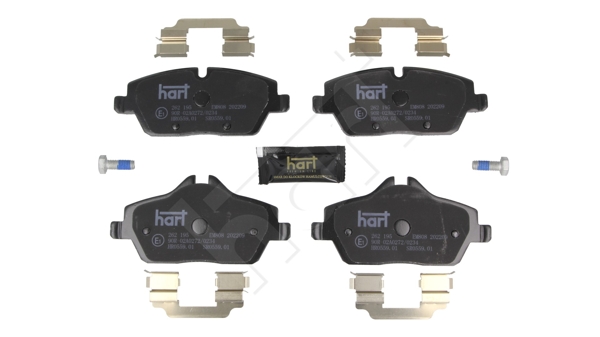 Ilustracja 262 195 HART klocki hamulcowe