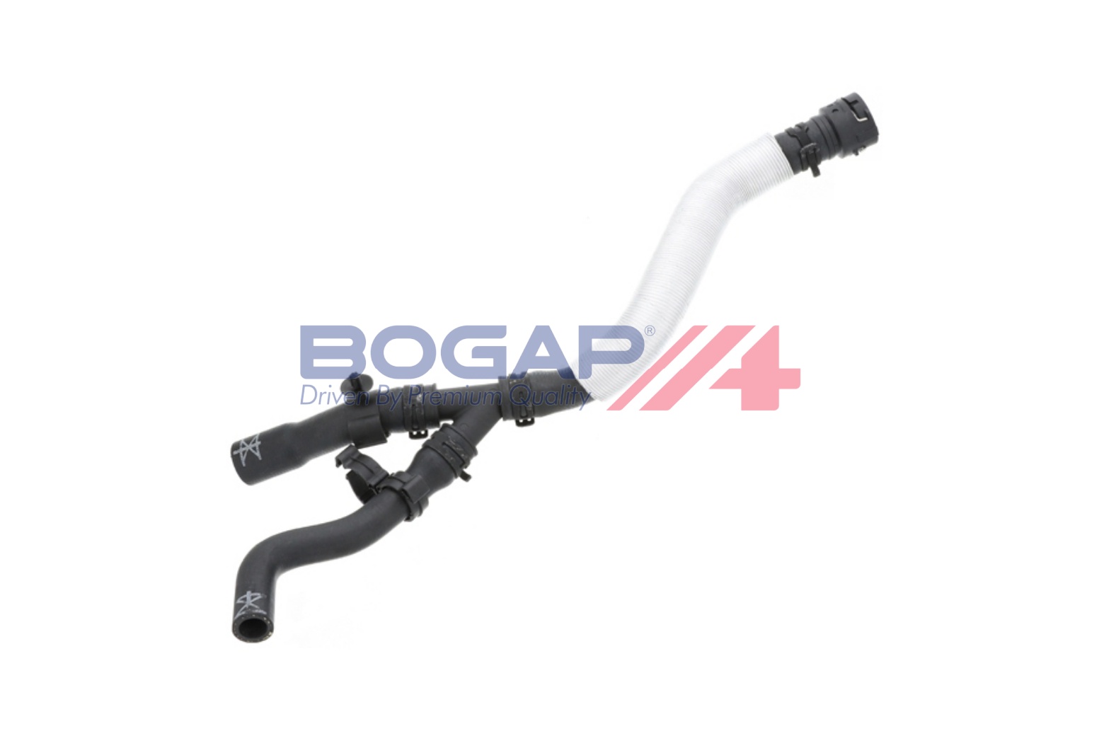 Ilustracja A4228633 BOGAP przewód elastyczny chłodnicy