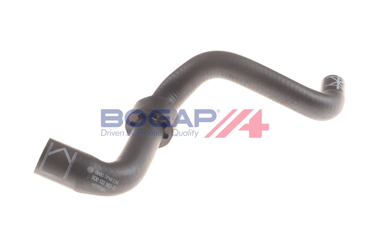 Ilustracja A4229165 BOGAP przewód elastyczny chłodnicy