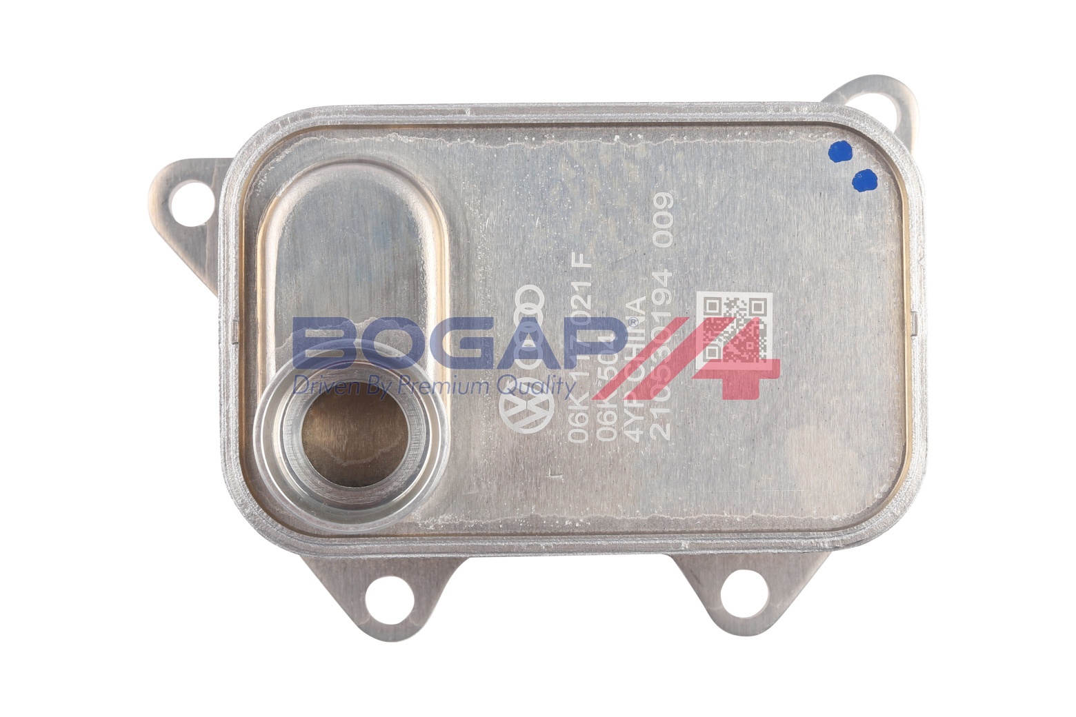 Ilustracja A4222101 BOGAP chłodnica oleju, olej silnikowy