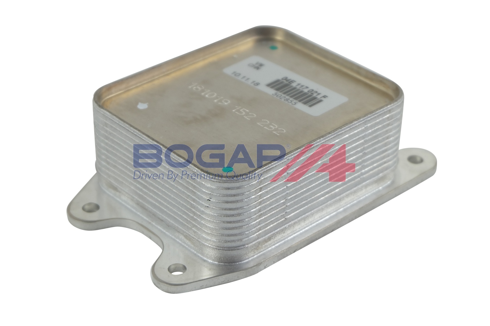 Ilustracja A4222103 BOGAP chłodnica oleju, olej silnikowy