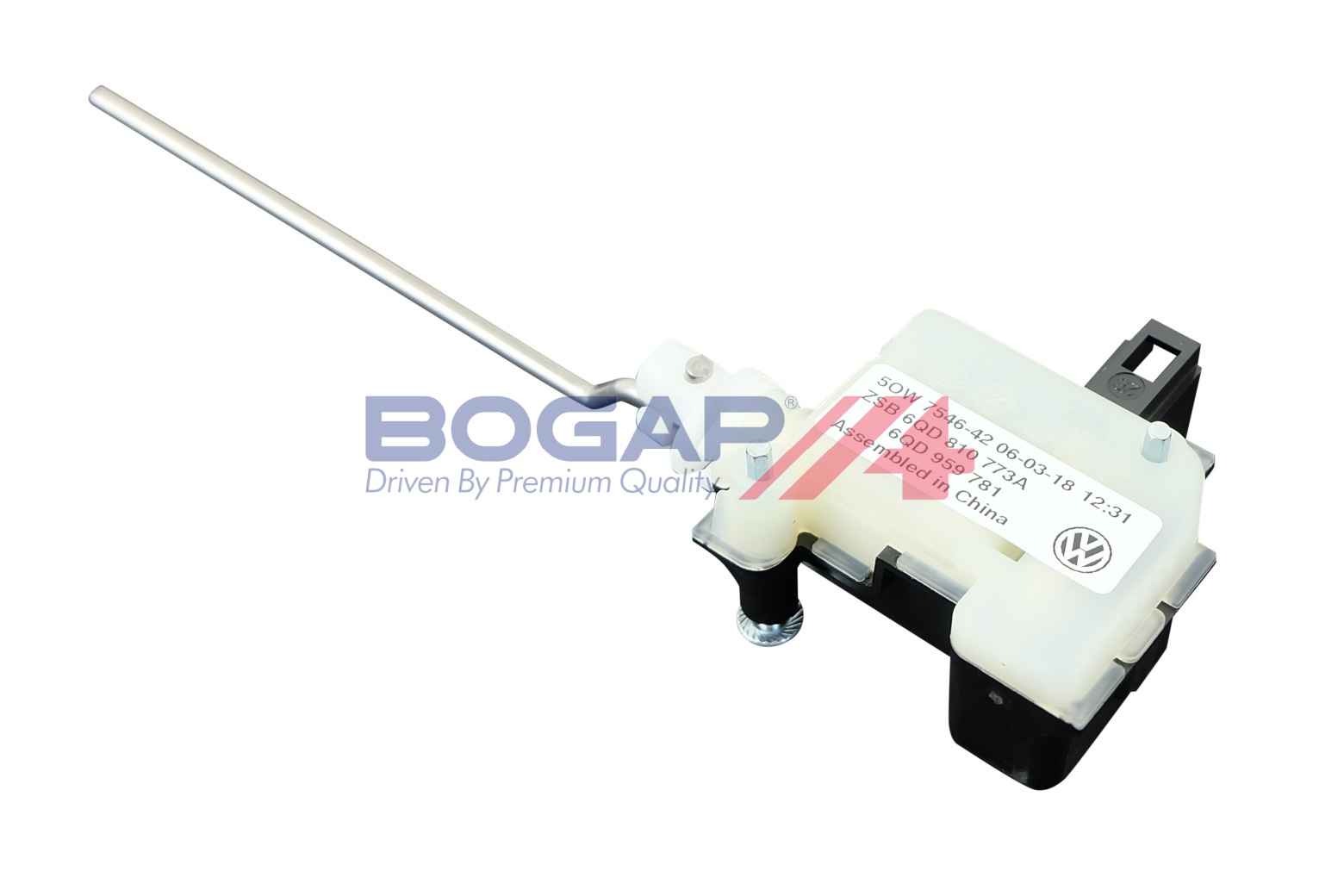 Ilustracja A7214105 BOGAP element nastawczy, klapa baku