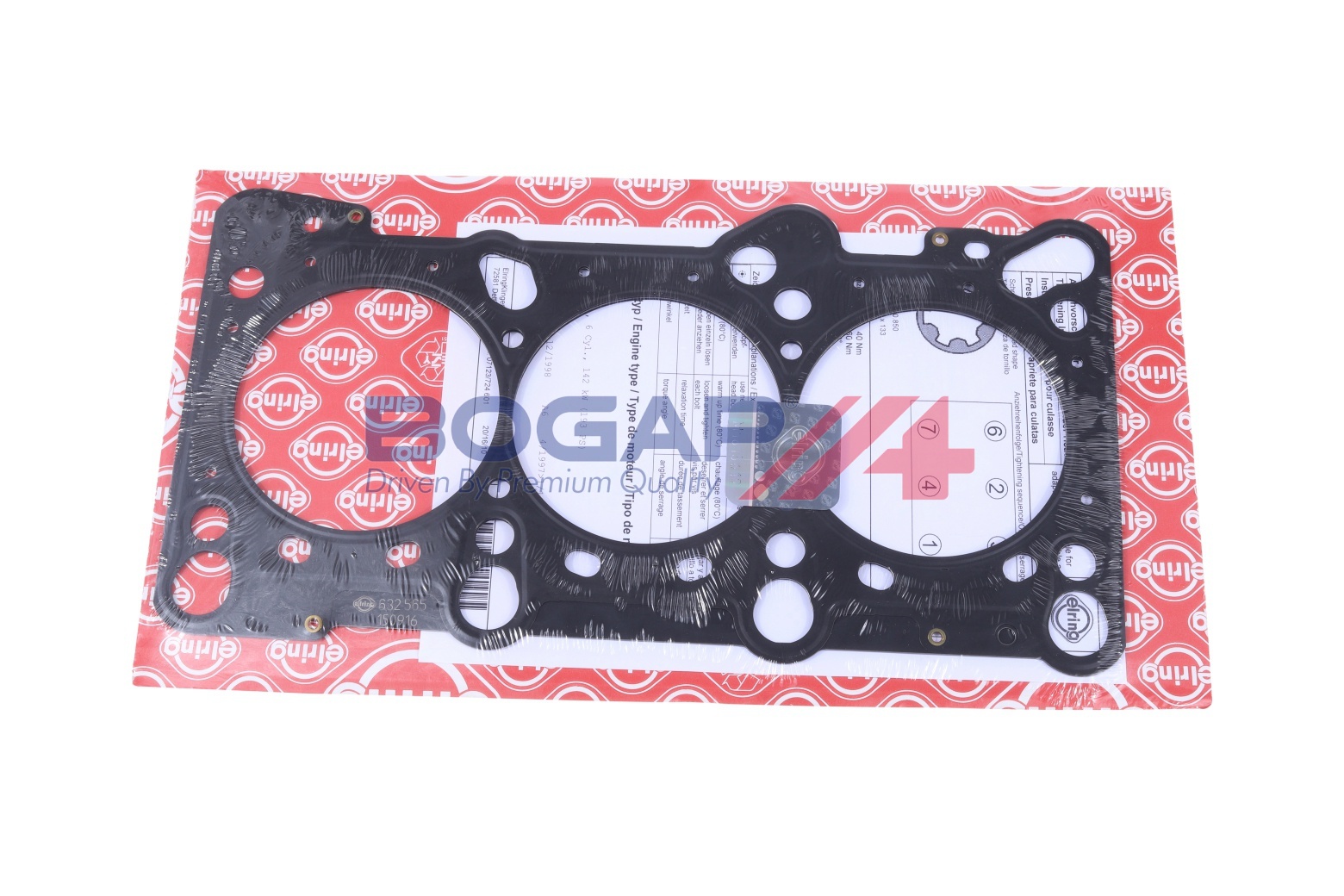 Ilustracja A1124109 BOGAP uszczelka, głowica cylindrów