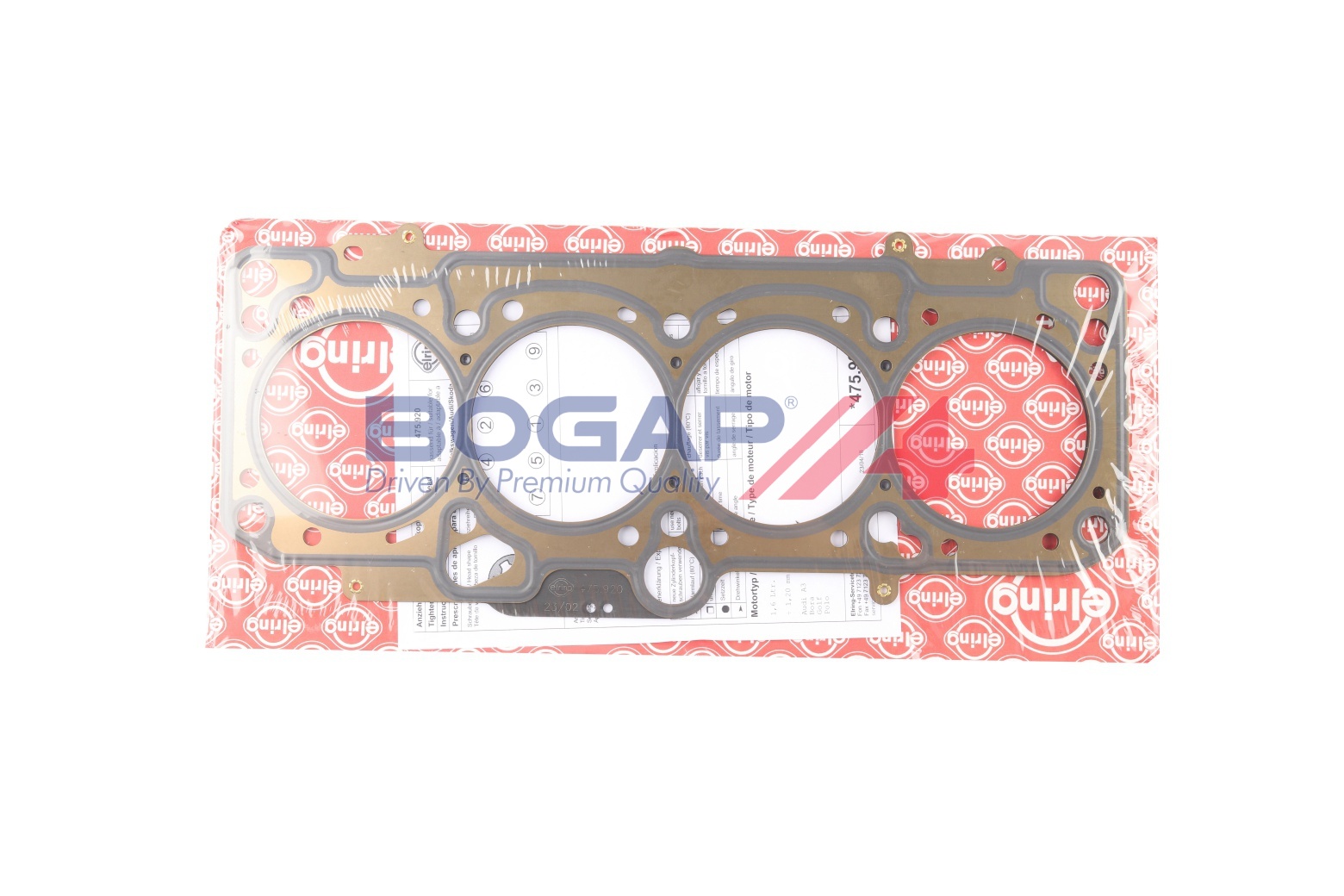 Ilustracja A1126107 BOGAP uszczelka, głowica cylindrów