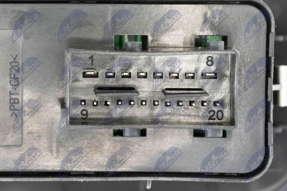 Ilustracja EWS-PE-054 NTY przełącznik, podnośnik szyby