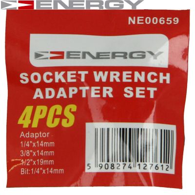 Ilustracja NE00659 ENERGY zestaw kluczy nasadowych