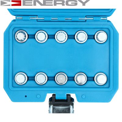 Ilustracja NE00717 ENERGY zestaw narzędzi do wypinania, zabezpieczenia śrub kół