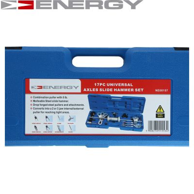 Ilustracja NE00157 ENERGY zestaw narzędzi montażowych, piasta koła / łożysko koła