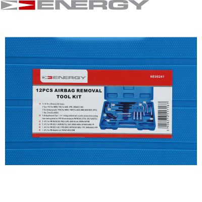 Ilustracja NE00241 ENERGY zestaw narzędzi do demontażu, poduszka powietrzna