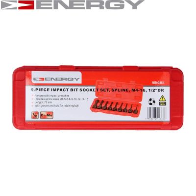 Ilustracja NE00281 ENERGY zestaw narzędzi