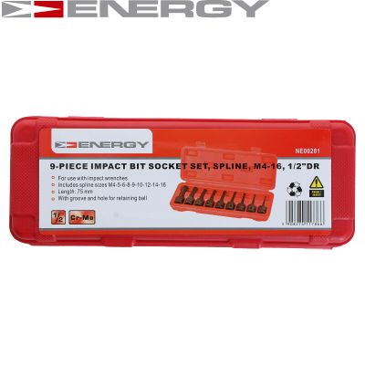 Ilustracja NE00281 ENERGY zestaw narzędzi