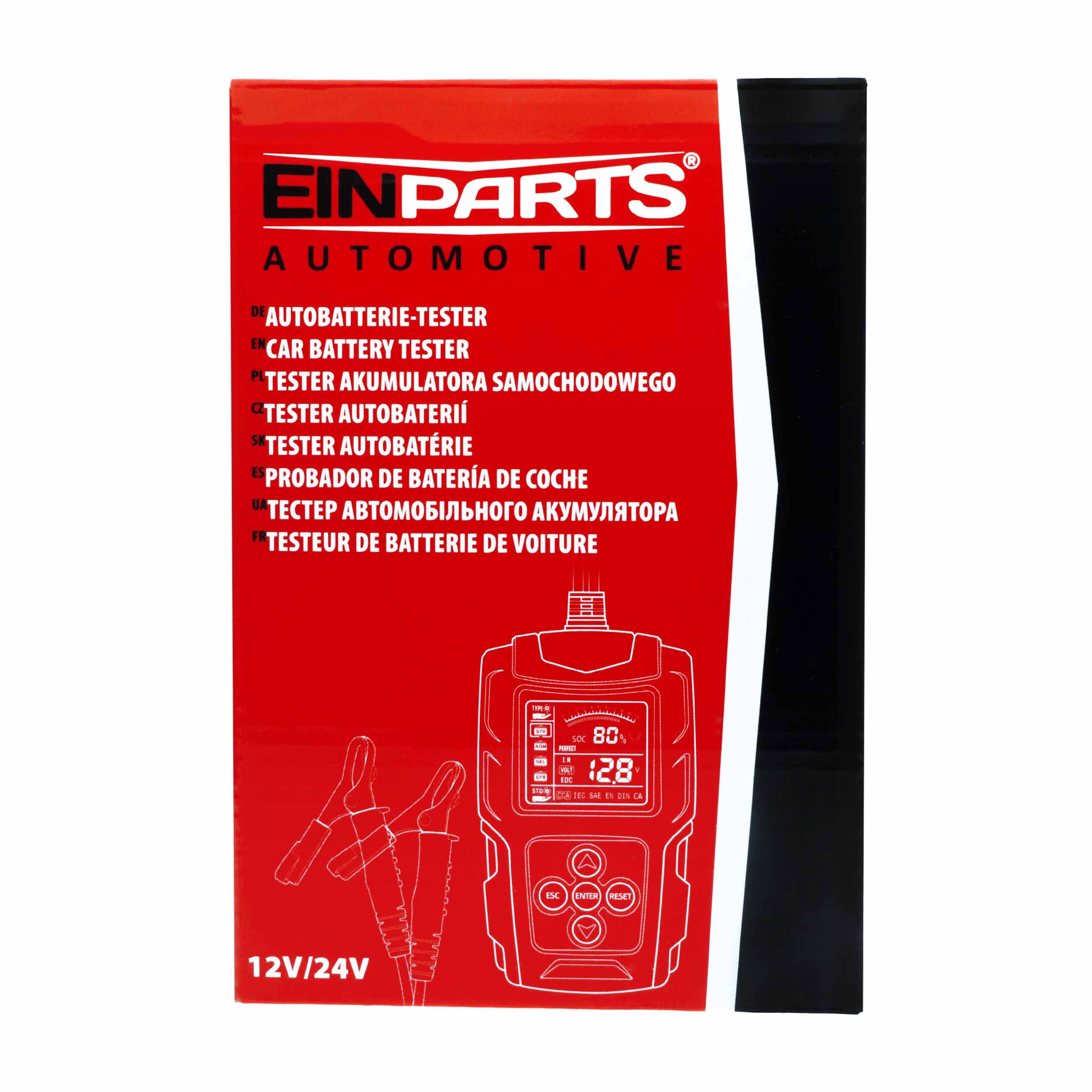 Ilustracja EPACC065 EINPARTS AUTOMOTIVE tester, akumulator