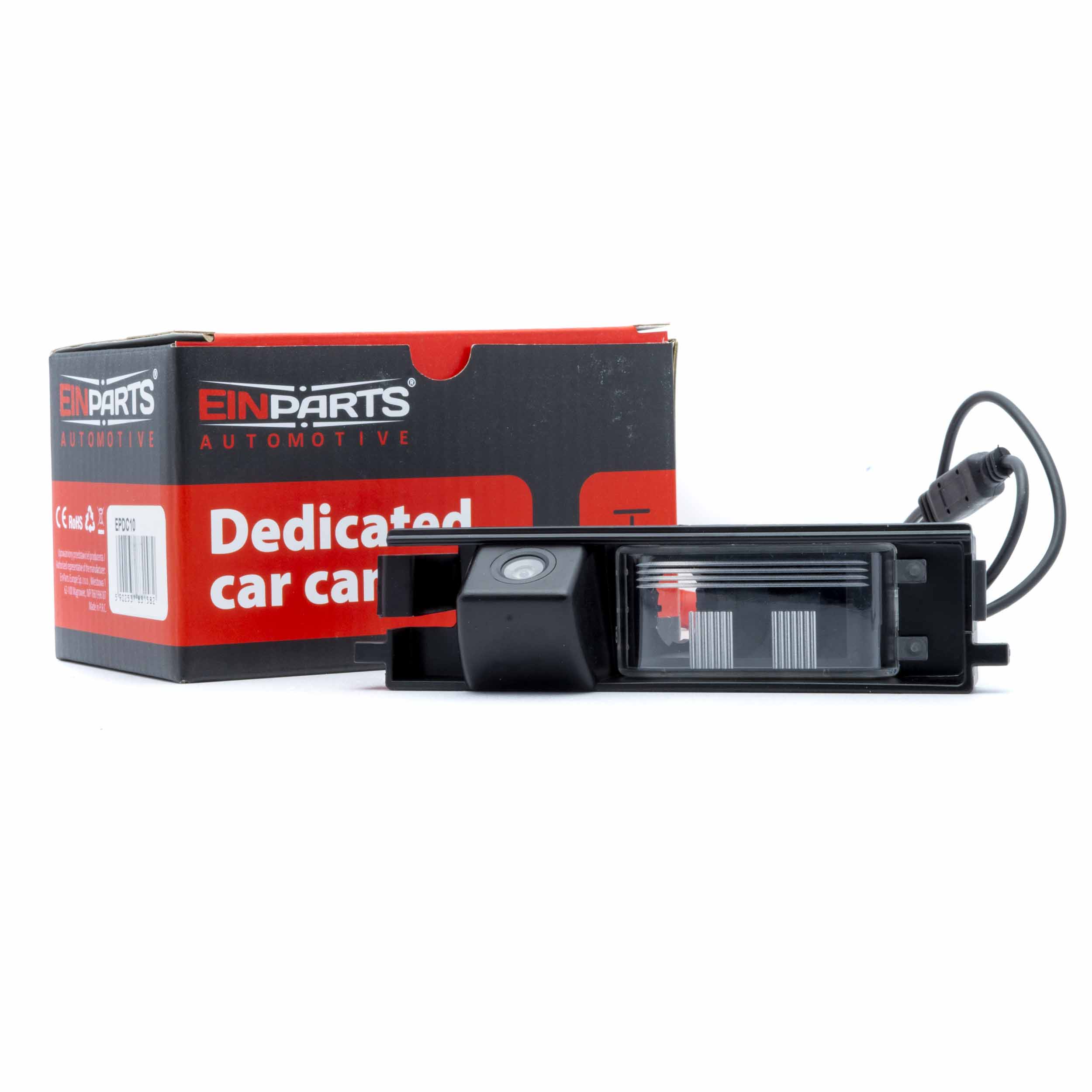 Ilustracja EPDC10 EINPARTS AUTOMOTIVE interfejs, kamera cofania