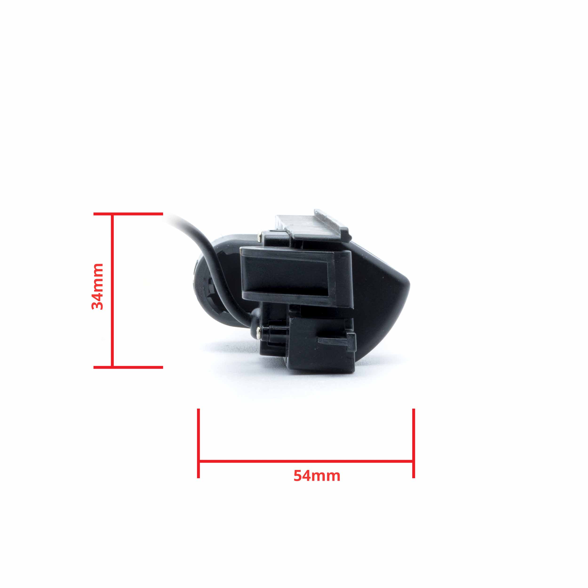 Ilustracja EPDC10 EINPARTS AUTOMOTIVE interfejs, kamera cofania