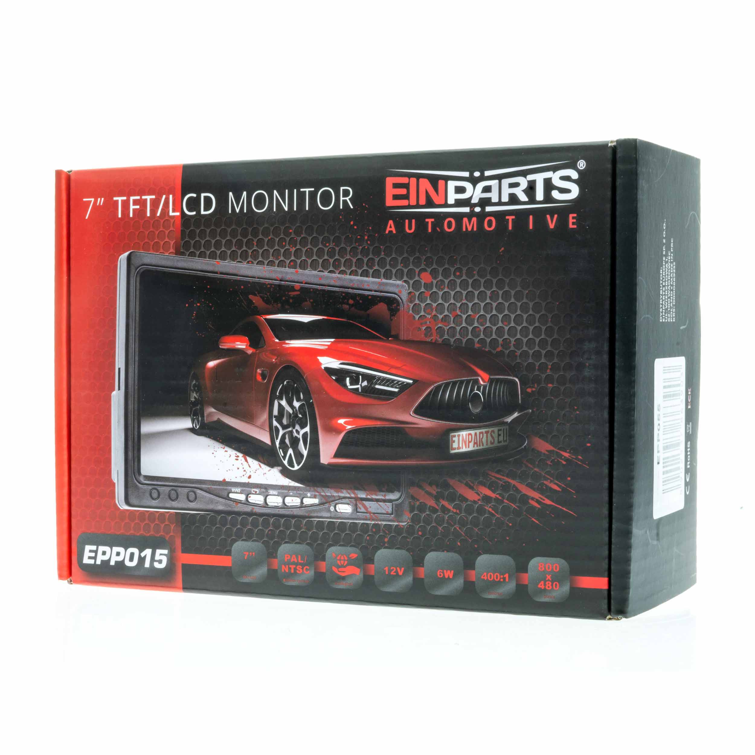 Ilustracja EPP055 EINPARTS AUTOMOTIVE kamera cofania, asystent parkowania