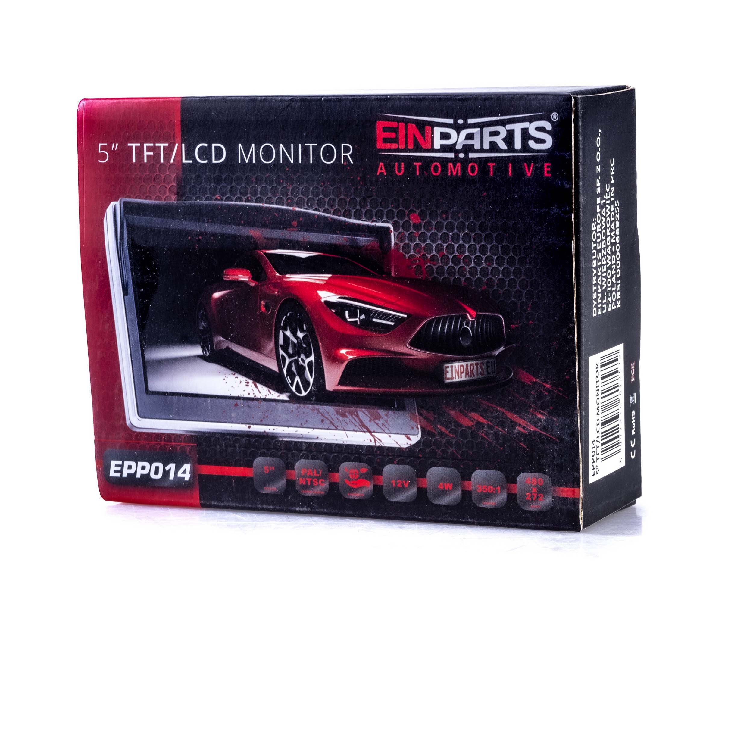 Ilustracja EPP014N AHD EINPARTS AUTOMOTIVE wskaźnik, asystent parkowania