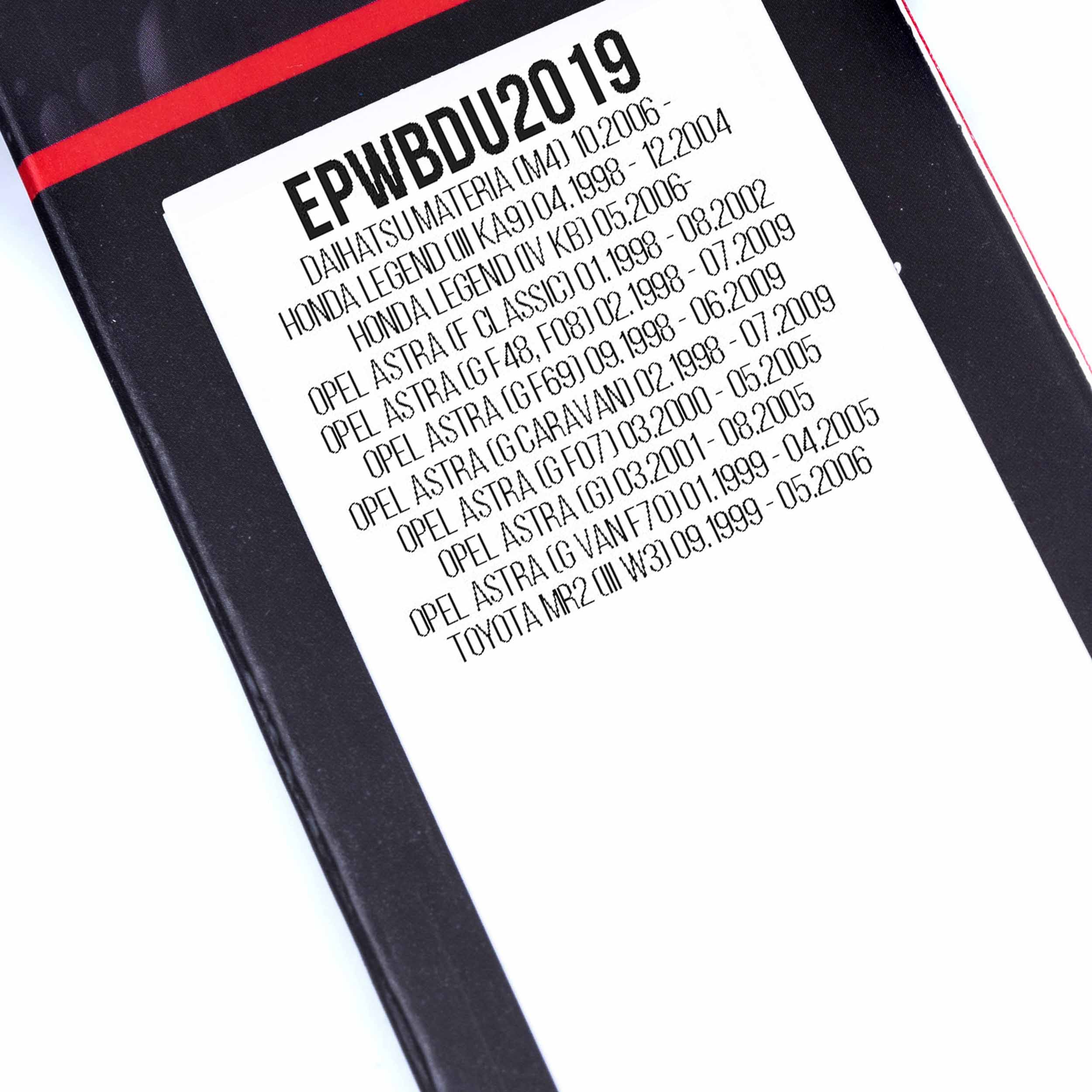 Ilustracja EPWBDU2019 EINPARTS AUTOMOTIVE pióro wycieraczki